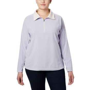 Dámské Mikiny Columbia Glacial IV 1/2 Zip Plus Size Fialové HNUKOE358